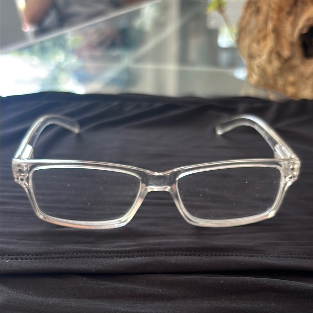 Clear Rectangular Glasses - image 1